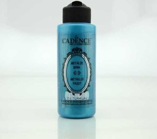 Metalik Boya 120 ml. 214 Turkuaz