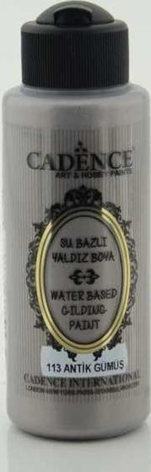 Su Bazlı Yaldız 120 ml. 113 Antik Gümüş