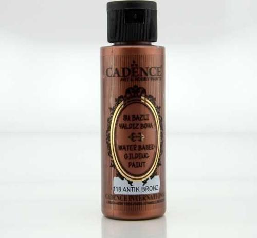 Su Bazlı Yaldız 70 ml. 118 Antik Bronz