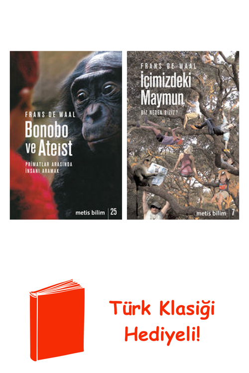 Frans De Waal 2 Kitap Seti + Türk Klasiği Hediye