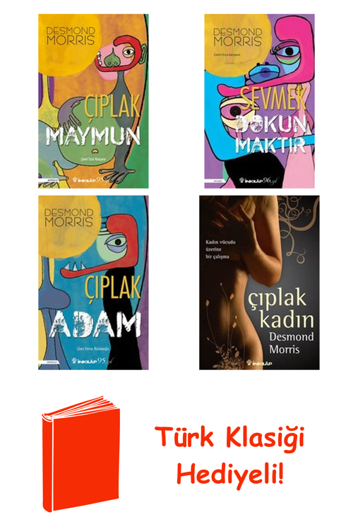 Desmond Morris 4 Kitap Seti + Türk Klasiği Hediye