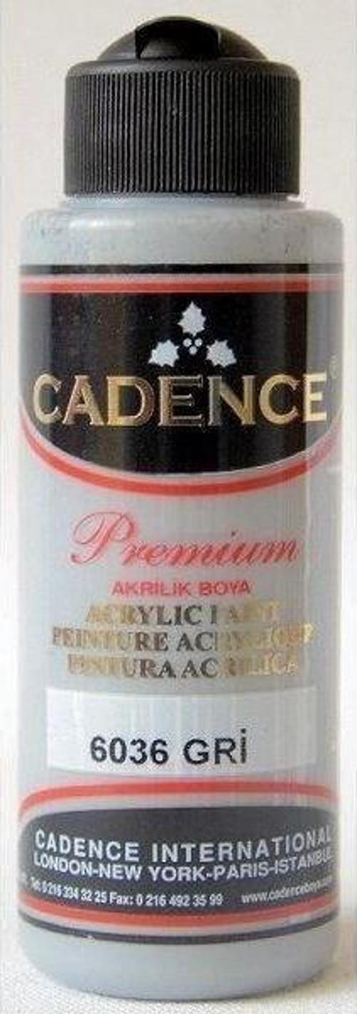 Premium Akrilik Boya 120 ml. 6036 Gri