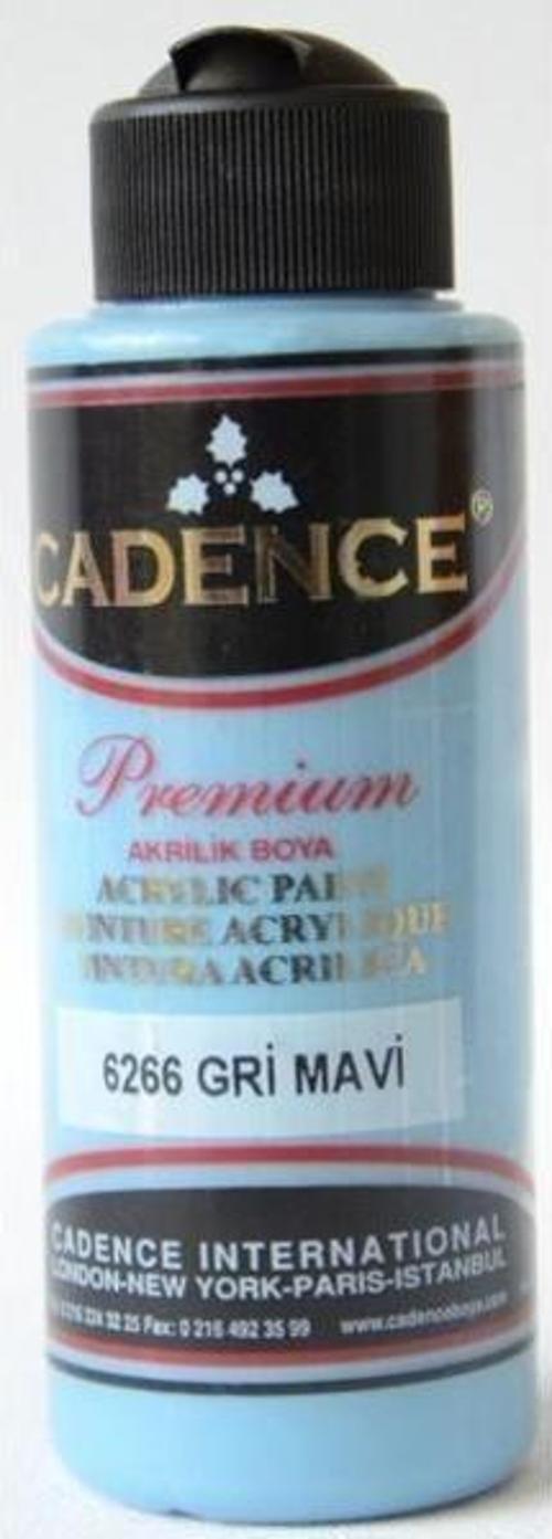 Premium Akrilik Boya 120 ml. 6266 Gri Mavi