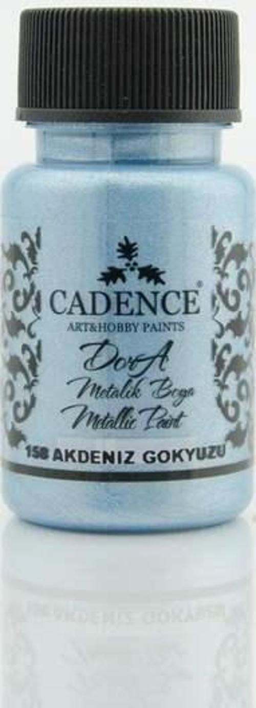 Dora Metalik Boya 50 ml. 158 Akdeniz Gökyüzü