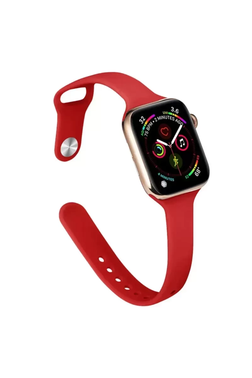 Newface Apple Watch 38mm Klasik Kordon - Kırmızı