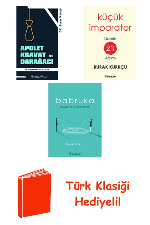 Burak Kürkçü 3 Kitap Seti + Türk Klasiği Hediye