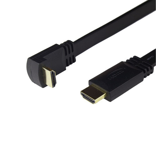S-90UP-HDTV 4K 2.0V 3D 1.5 METRE 90 DERECE AÇILI L TİPİ ALTIN UÇLU HDMI KABLO