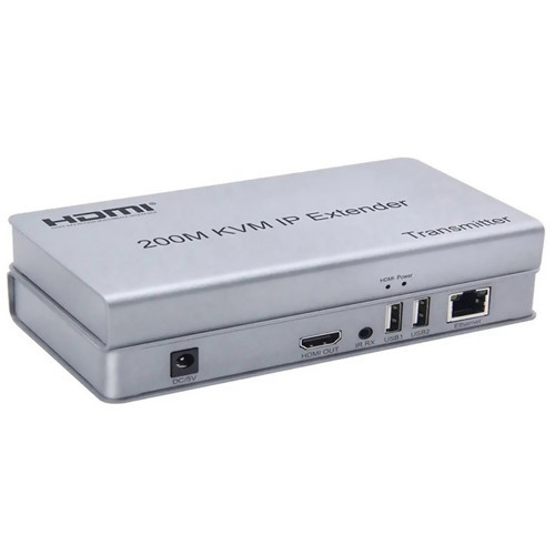 HDTV-EXTENTION 200 METRE 1080P CAT6 KVM EXTENDER(HDMI-USB-IR-AUDIO)
