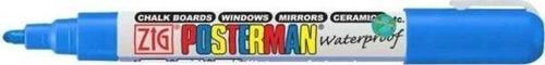 Posterman Waterproof Boyama Markeri Medium Uç 2 mm BLUE
