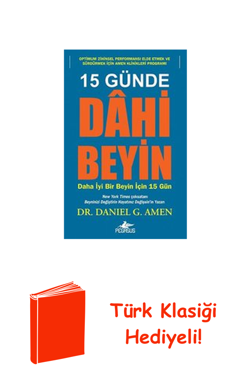 15 Günde Dahi Beyin + Türk Klasiği Hediye