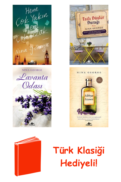 Nina George 4 Kitap Seti + Türk Klasiği Hediye
