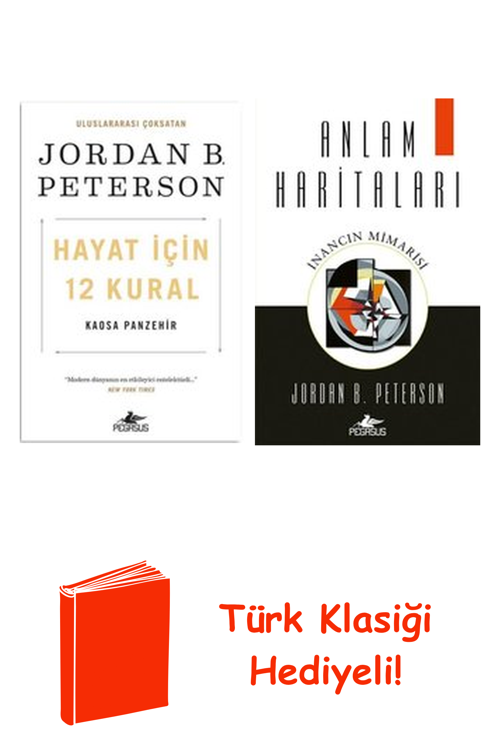 Jordan B. Peterson 2 Kitap Seti + Türk Klasiği Hediye