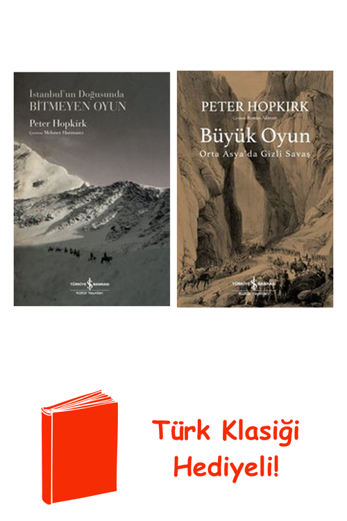Peter Hopkirk 2 Kitap Seti + Türk Klasiği Hediye