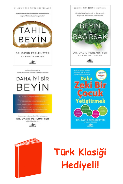 David Perlmutter 4 Kitap Seti + Türk Klasiği Hediye