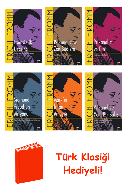 Erich Fromm 6 Kitap Seti + Türk Klasiği Hediye