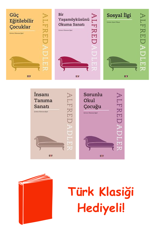 Alfred Adler 5 Kitap Seti + Türk Klasiği Hediye