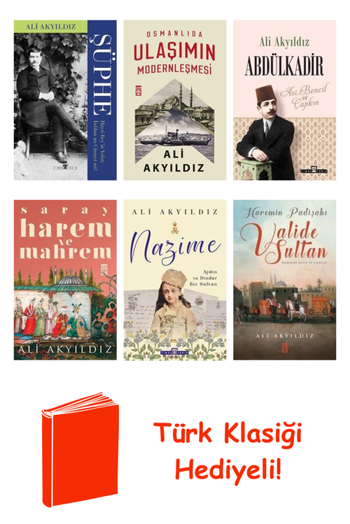 Ali Akyıldız 6 Kitap Seti + Türk Klasiği Hediye