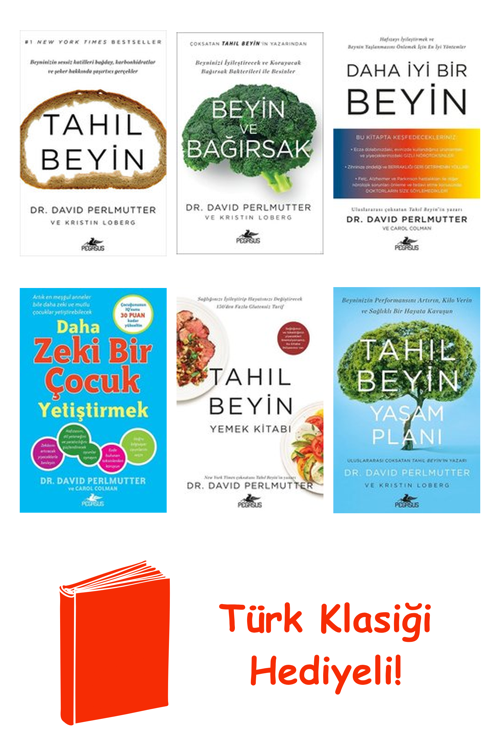 David Perlmutter 6 Kitap Seti + Türk Klasiği Hediye