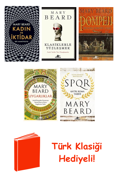 Mary Beard 5 Kitap Seti + Türk Klasiği Hediye
