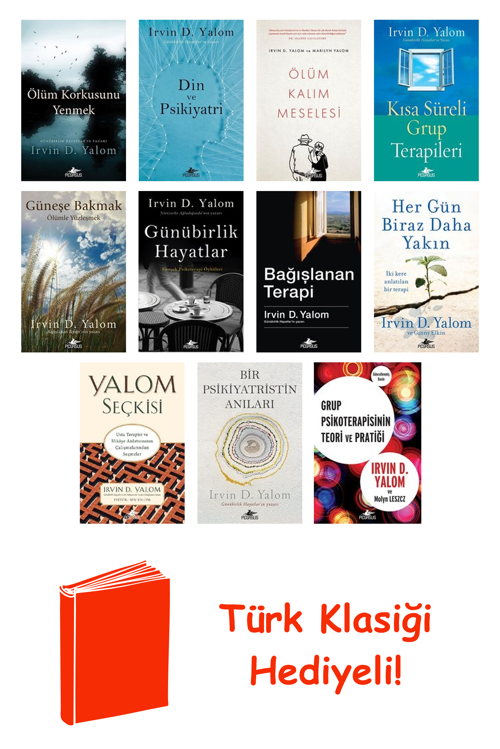 Irvin D. Yalom 11 Kitap Seti + Türk Klasiği Hediye