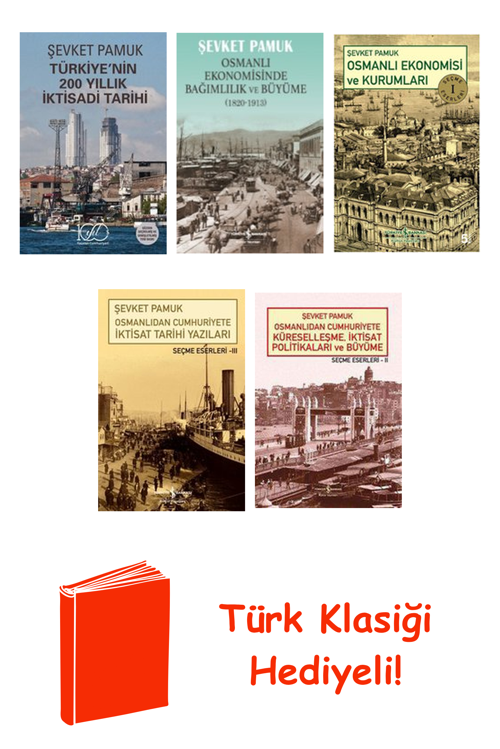 Şevket Pamuk 5 Kitap Seti + Türk Klasiği Hediye