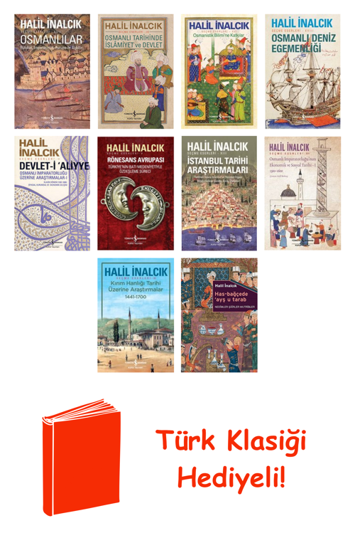 Halil İnalcık 10 Kitap Seti + Türk Klasiği Hediye