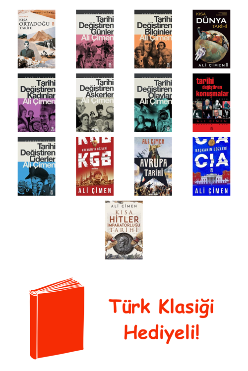 Ali Çimen 13 Kitap Seti + Türk Klasiği Hediye