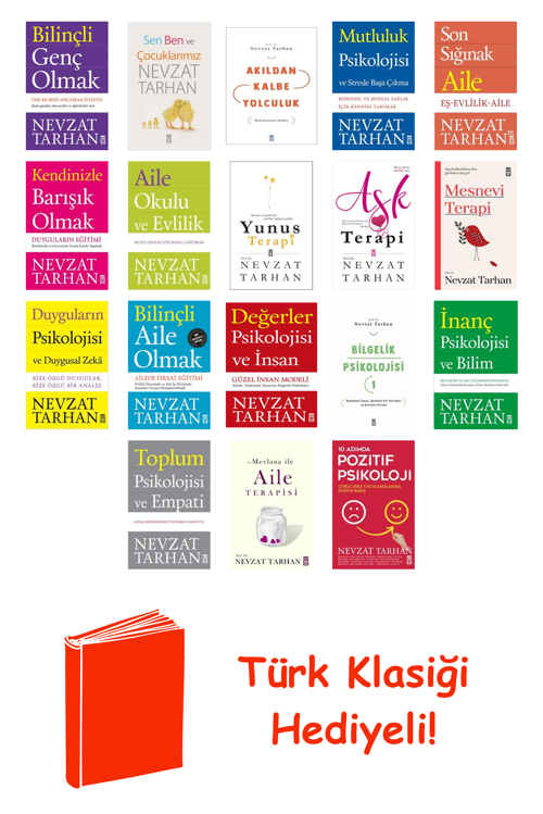 Nevzat Tarhan 18 Kitap Seti + Türk Klasiği Hediye
