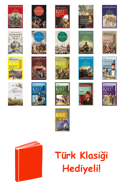 Ahmet Şimşirgil 21 Kitap Seti + Türk Klasiği Hediye