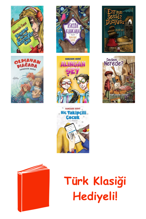 Hanzade Servi 7 Kitap Seti + Türk Klasiği Hediye
