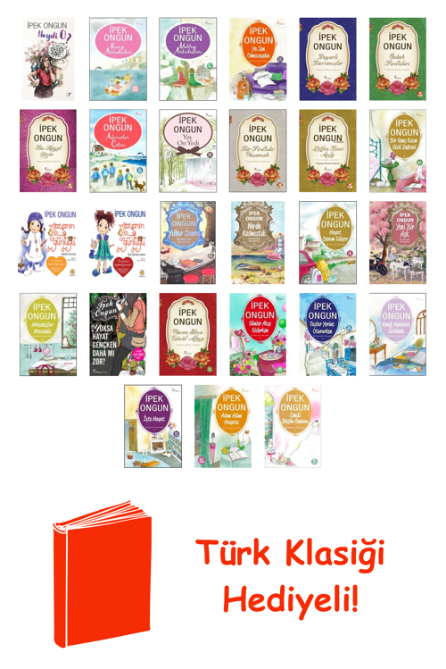 İpek Ongun 27 Kitap Seti + Türk Klasiği Hediye