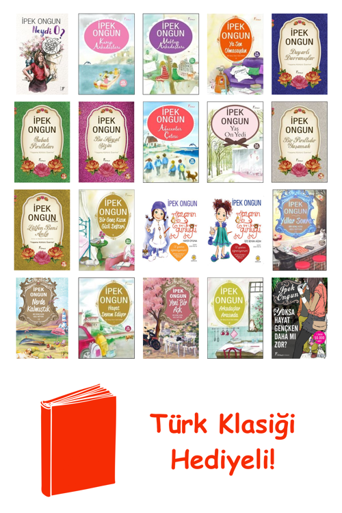 İpek Ongun 20 Kitap Seti + Türk Klasiği Hediye