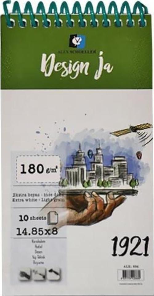 Resim Blok 14,85x8 cm 180 gr. 20 Yaprak