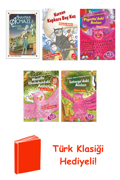 Almila Aydın 5 Kitap Seti + Türk Klasiği Hediye