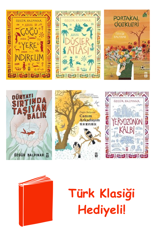 Özgür Balpınar 6 Kitap Seti + Türk Klasiği Hediye