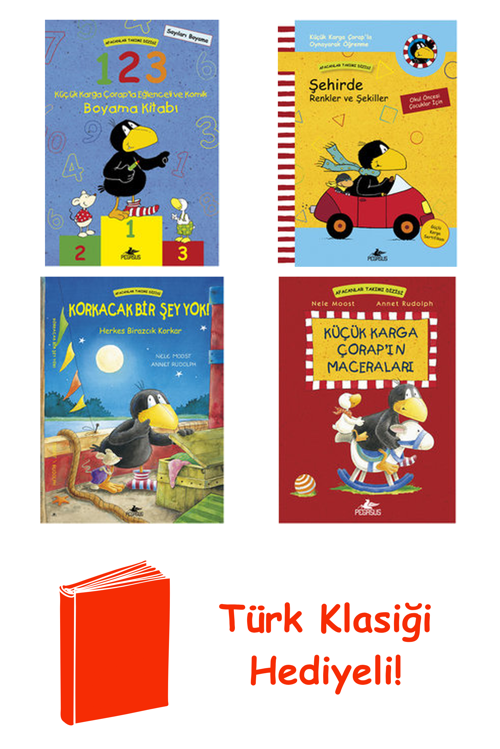 Nele Moost 4 Kitap Seti + Türk Klasiği Hediye