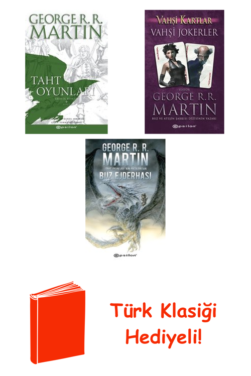 George R. R. Martin 3 Kitap Seti + Türk Klasiği Hediye