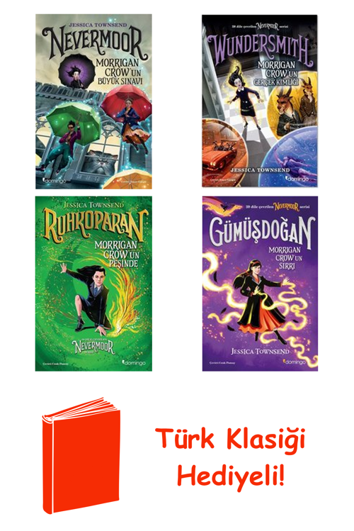 Jessica Townsend 4 Kitap Seti + Türk Klasiği Hediye