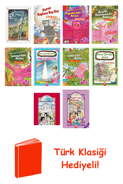 Almila Aydın 10 Kitap Seti + Türk Klasiği Hediye