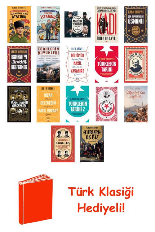 İlber Ortaylı 17 Kitap Seti + Türk Klasiği Hediye