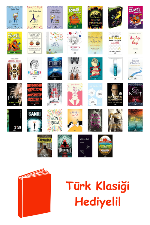 Ezgi Gültekin 39 Kitap Seti + Türk Klasiği Hediye