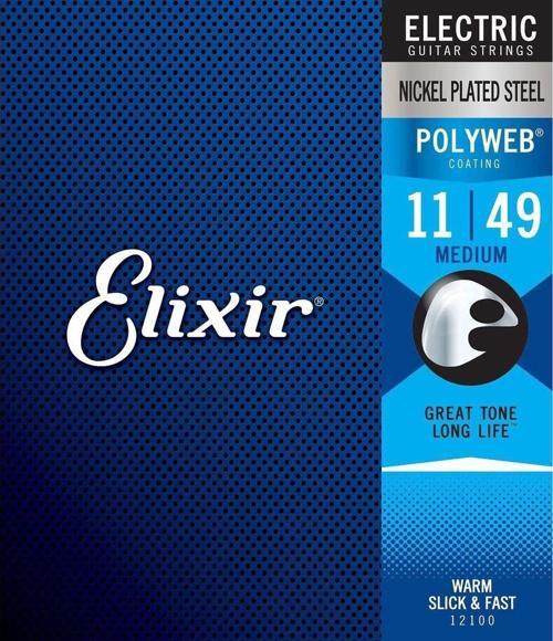 011-049 Polyweb Medium Elektro Gitar Teli (12100)