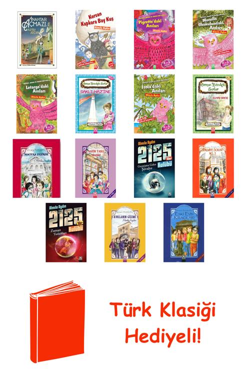 Almila Aydın 15 Kitap Seti + Türk Klasiği Hediye