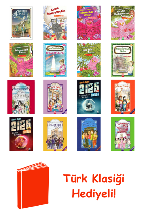 Almila Aydın 16 Kitap Seti + Türk Klasiği Hediye