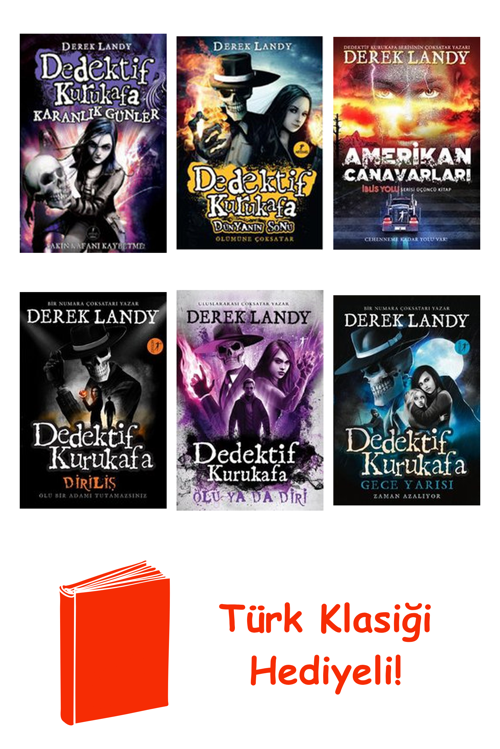 Derek Landy 6 Kitap Seti + Türk Klasiği Hediye