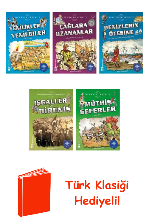 Metin Özdamarlar 5 Kitap Seti + Türk Klasiği Hediye