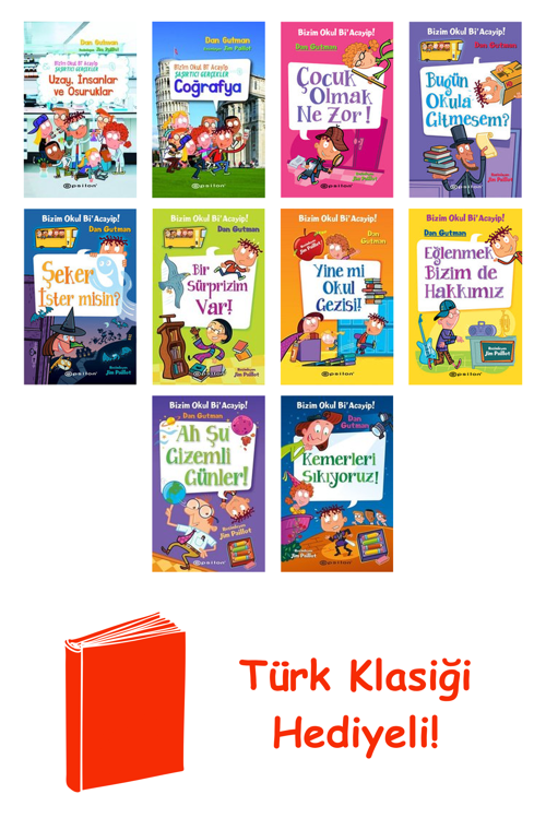Dan Gutman 10 Kitap Seti + Türk Klasiği Hediye