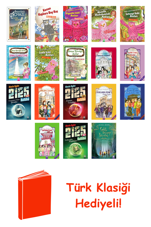 Almila Aydın 18 Kitap Seti + Türk Klasiği Hediye