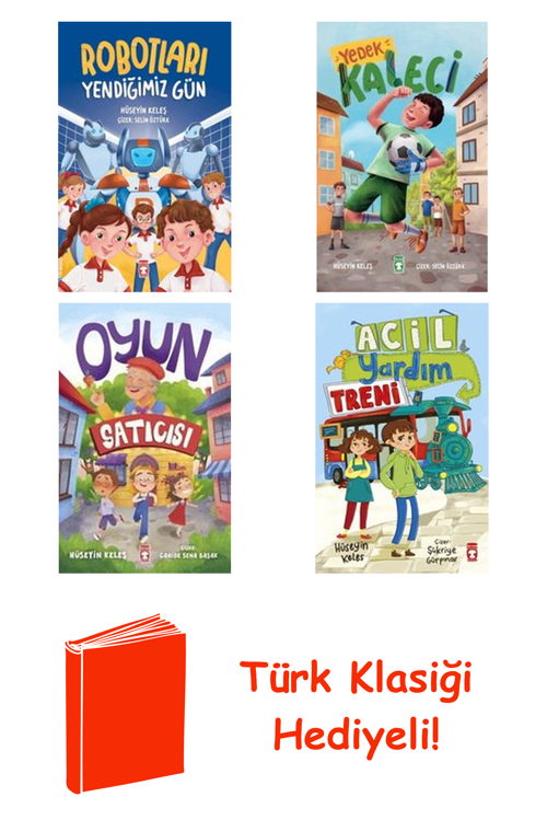 Hüseyin Keleş 4 Kitap Seti + Türk Klasiği Hediye