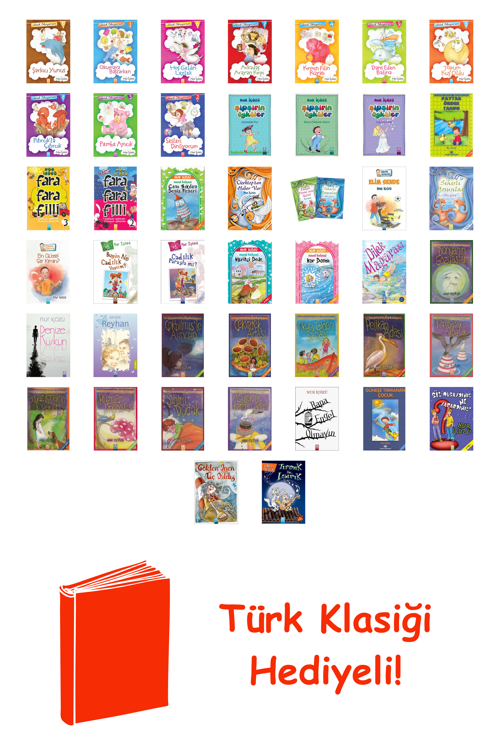 Nur İçözü 44 Kitap Seti + Türk Klasiği Hediye